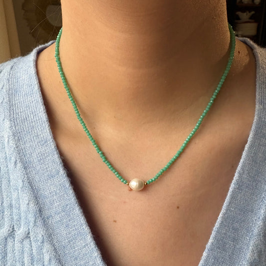 COLLIER - NAÏA VERT