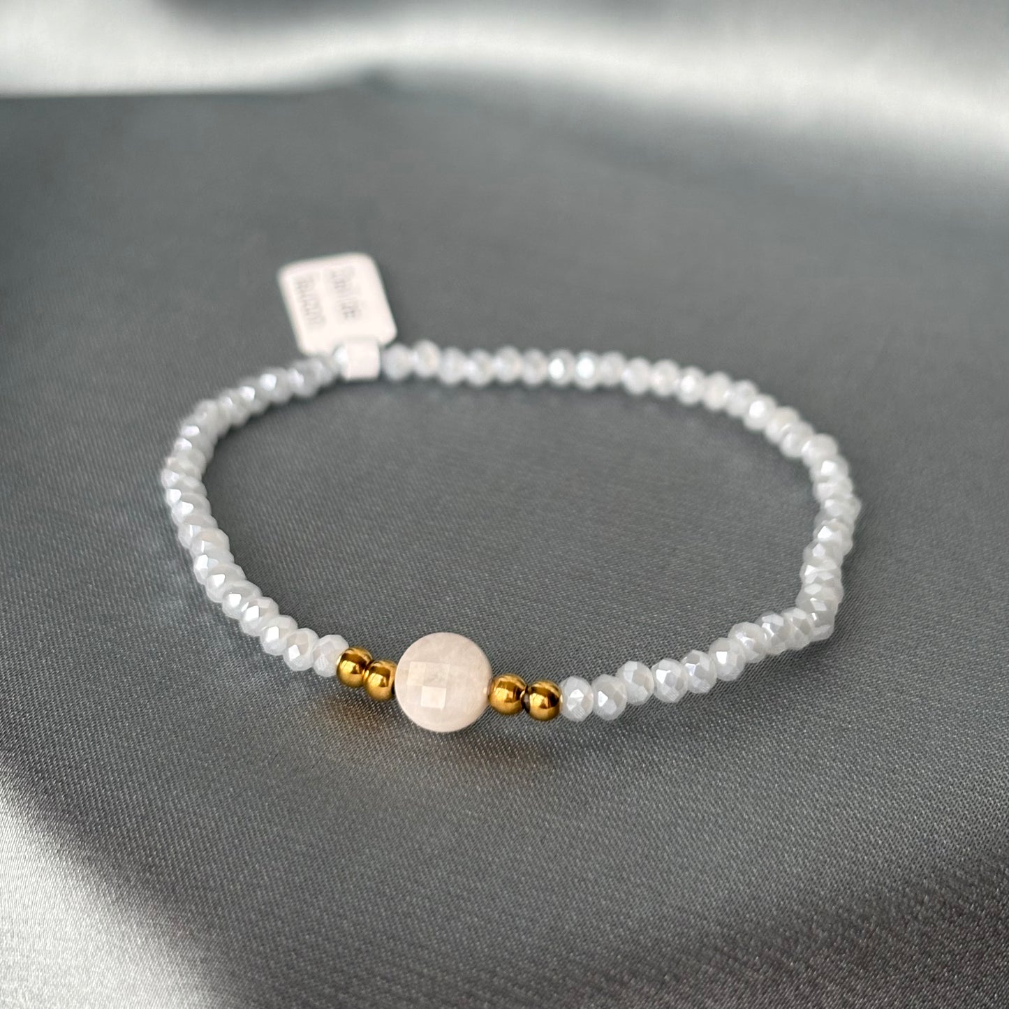 BRACELET PERLE - OEIL DE FAUCON