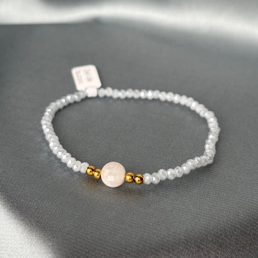 BRACELET PERLE - OEIL DE FAUCON