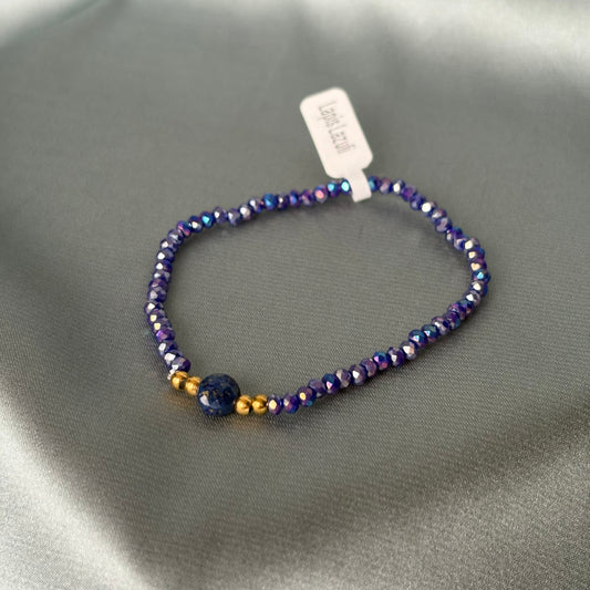 BRACELET PERLE - VIOLET